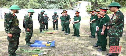 Xây dựng KVPT tỉnh Thanh Hóa gắn với thế trận quốc phòng toàn dân vững chắc